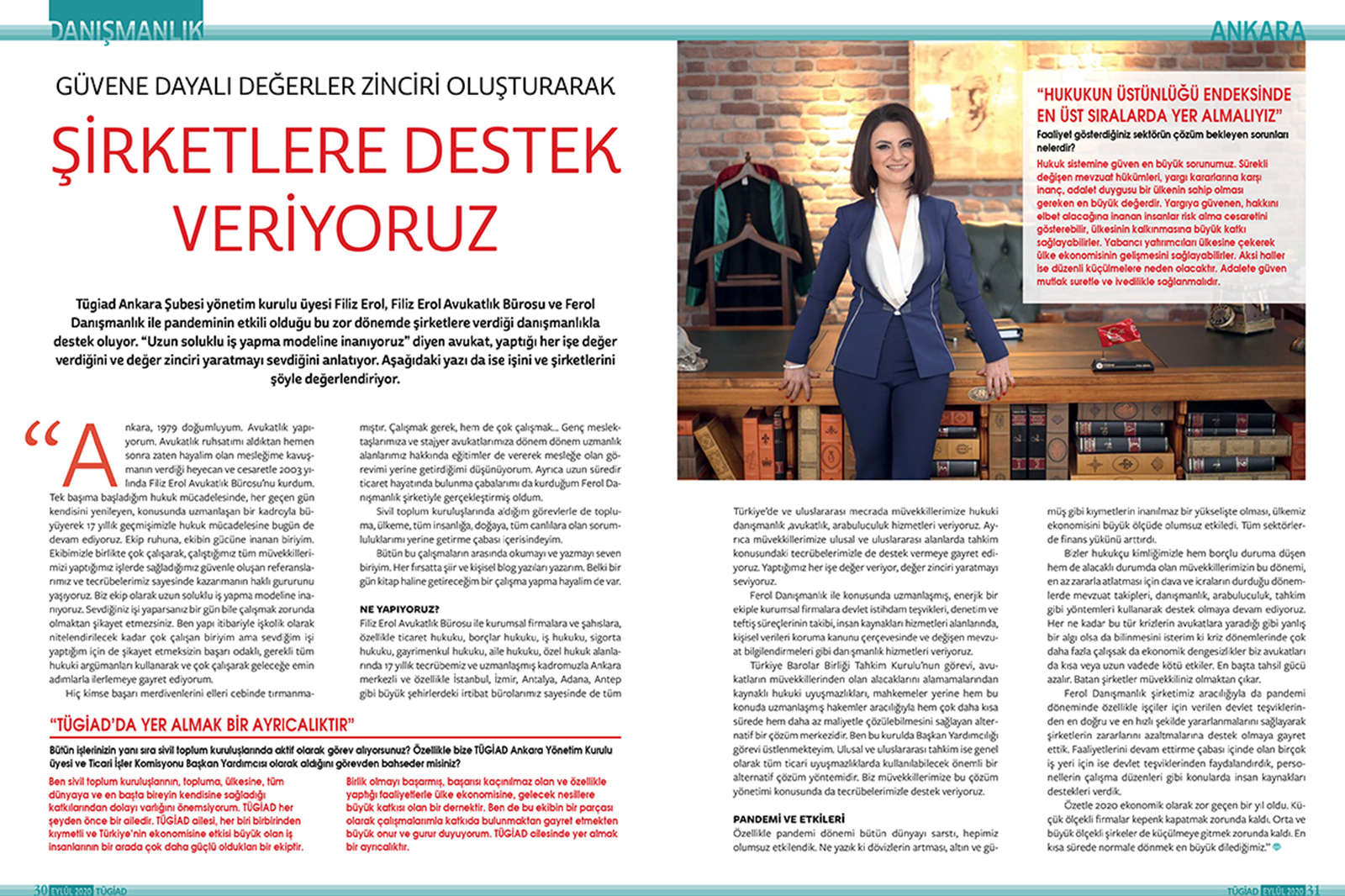 TÜGİAD / Capital Dergisi Eylül 2020